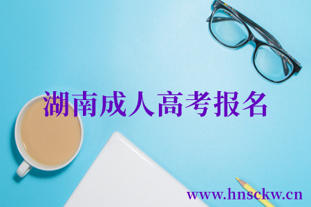 湖南成人高考报名