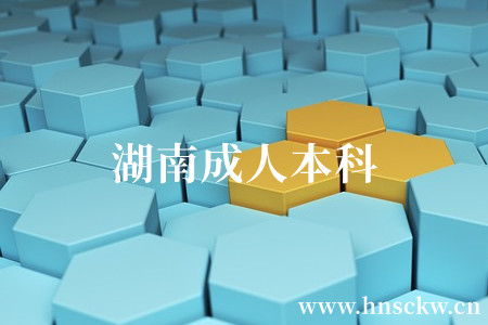 湖南成人本科
