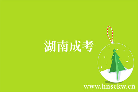 湖南成考