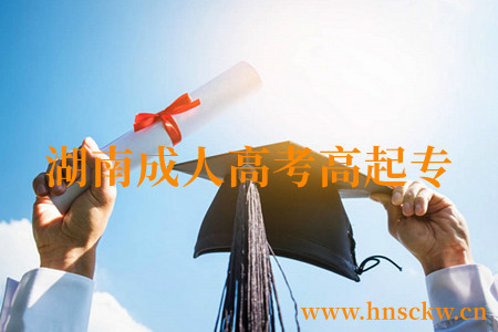 湖南成人高考高起专