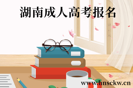 湖南成人高考报名