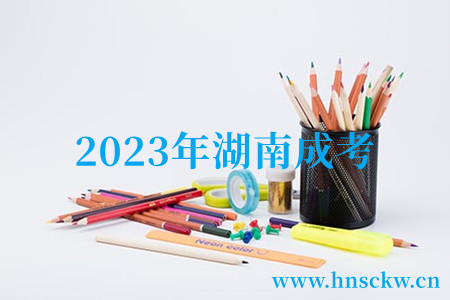 2023年 湖南成考