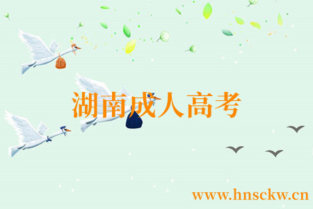 湖南成人高考