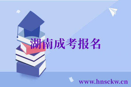 湖南成考报名