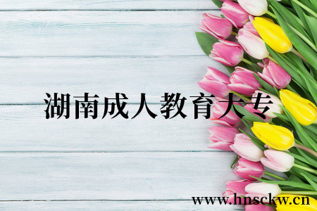湖南成人教育大专