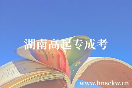 湖南高起专成考