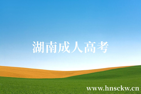 湖南成人高考