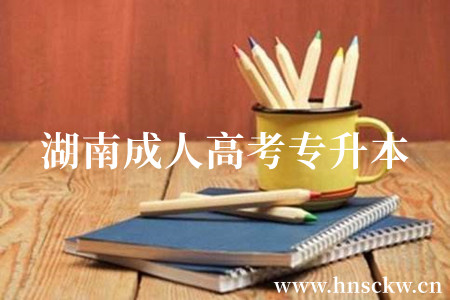湖南成人高考专升本
