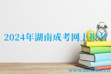 2024年湖南成考网上报名