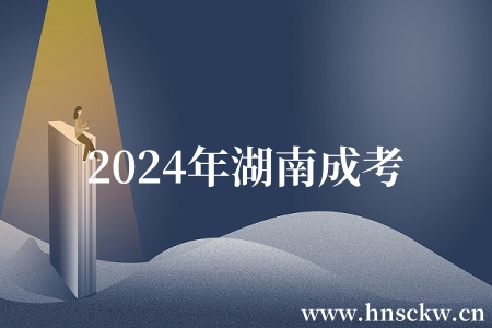 2024年湖南成考