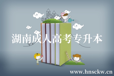 湖南成人高考专升本