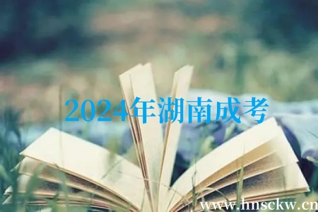2024年湖南成考
