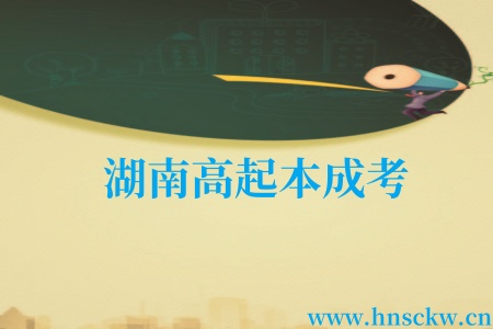 湖南高起本成考