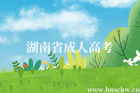 湖南省成人高考