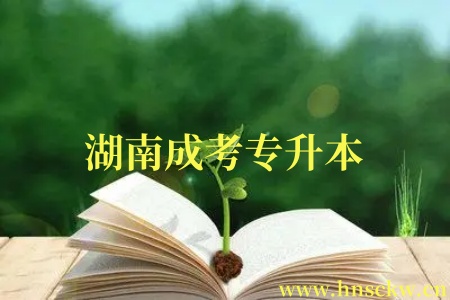 湖南成考专升本
