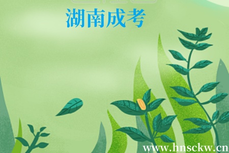 湖南成考