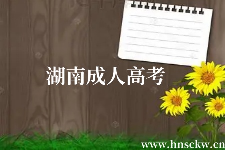 湖南成人高考
