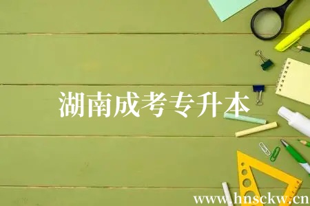湖南成考专升本