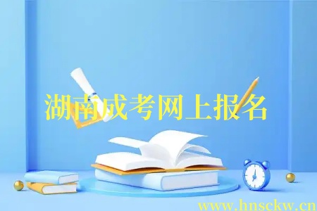 湖南成考网上报名
