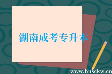 湖南成考专升本
