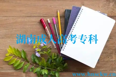 湖南成人高考专科