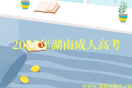 2025年湖南成人高考