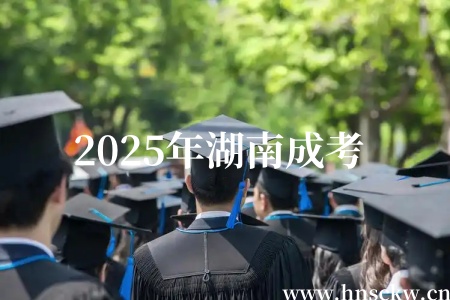 2025年湖南成考