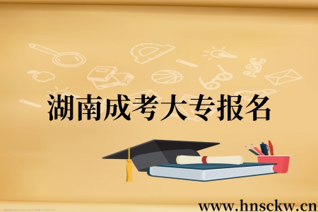 湖南成考大专报名