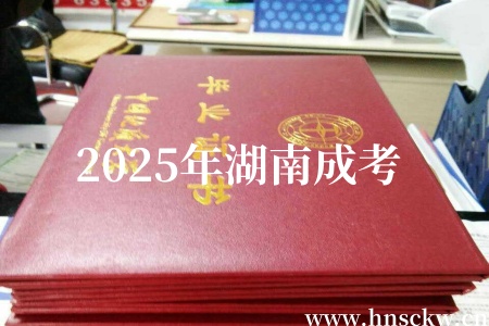 2025年湖南成考