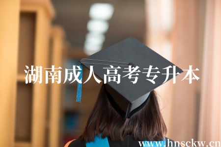 湖南成人高考专升本