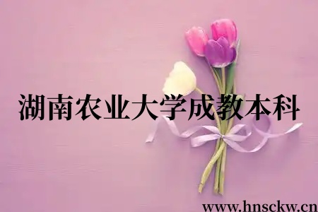 2026年湖南农业大学成教本科学位何时能申请? 湖南农业大学成教本科