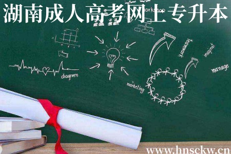 湖南成人高考网上专升本和统招专升本一样吗？