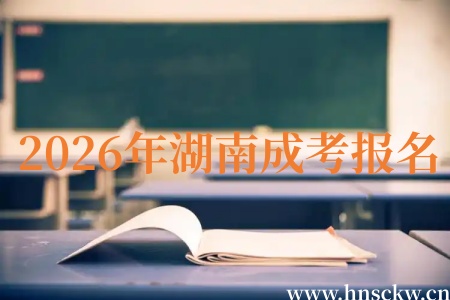 2026年湖南成考报名必备材料及审核方式